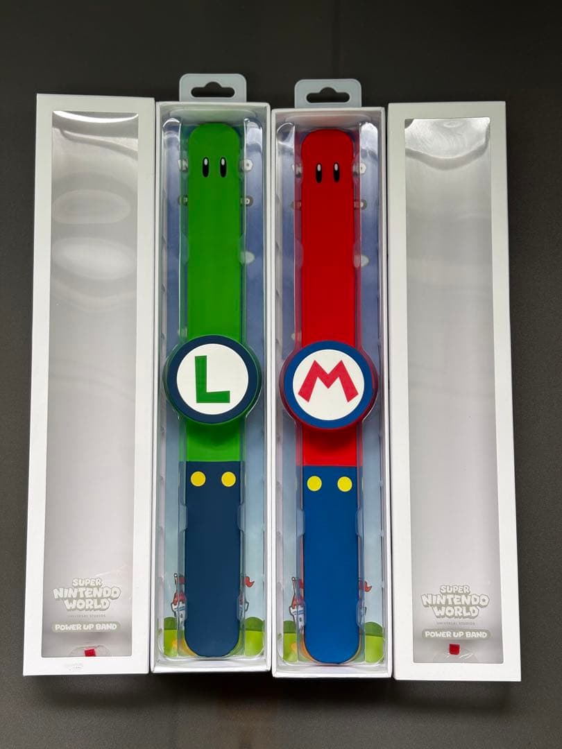 【美品】スーパーニンテンドーワールドパワーアップバンド2本<No.2052>