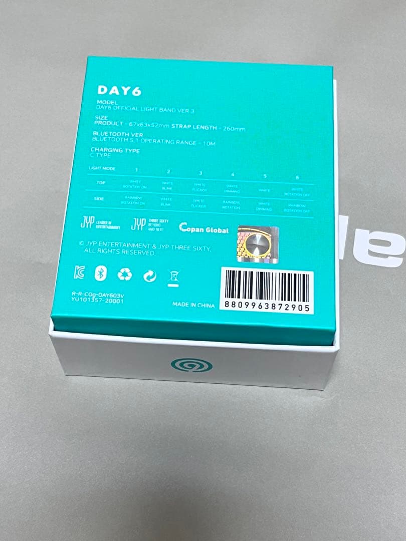 DAY6 公式ペンライト VER 3 ライトバンド マイデイウォッチ