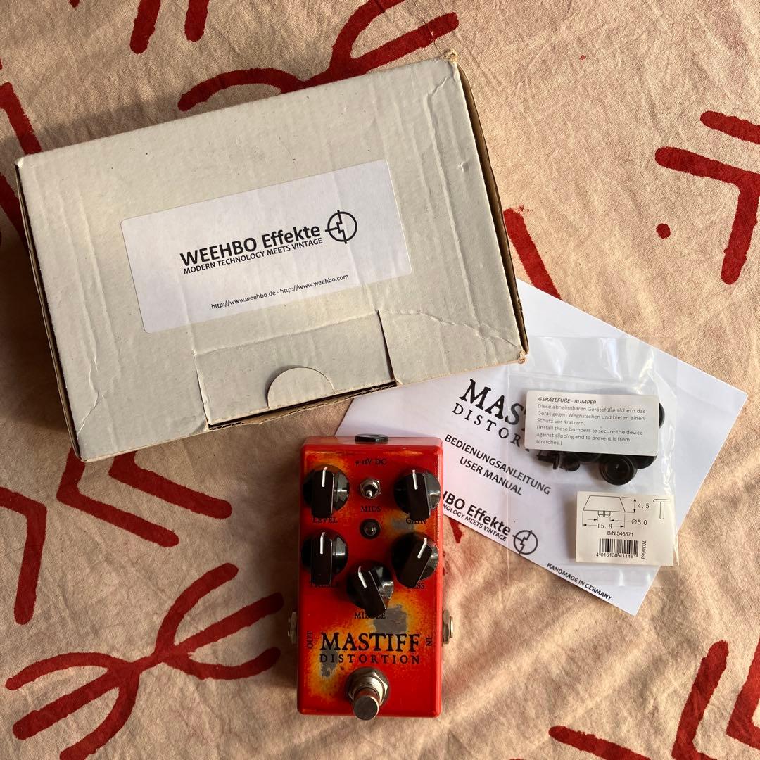 ギター WEEHBO Effekte MASTIFF DISTORTION