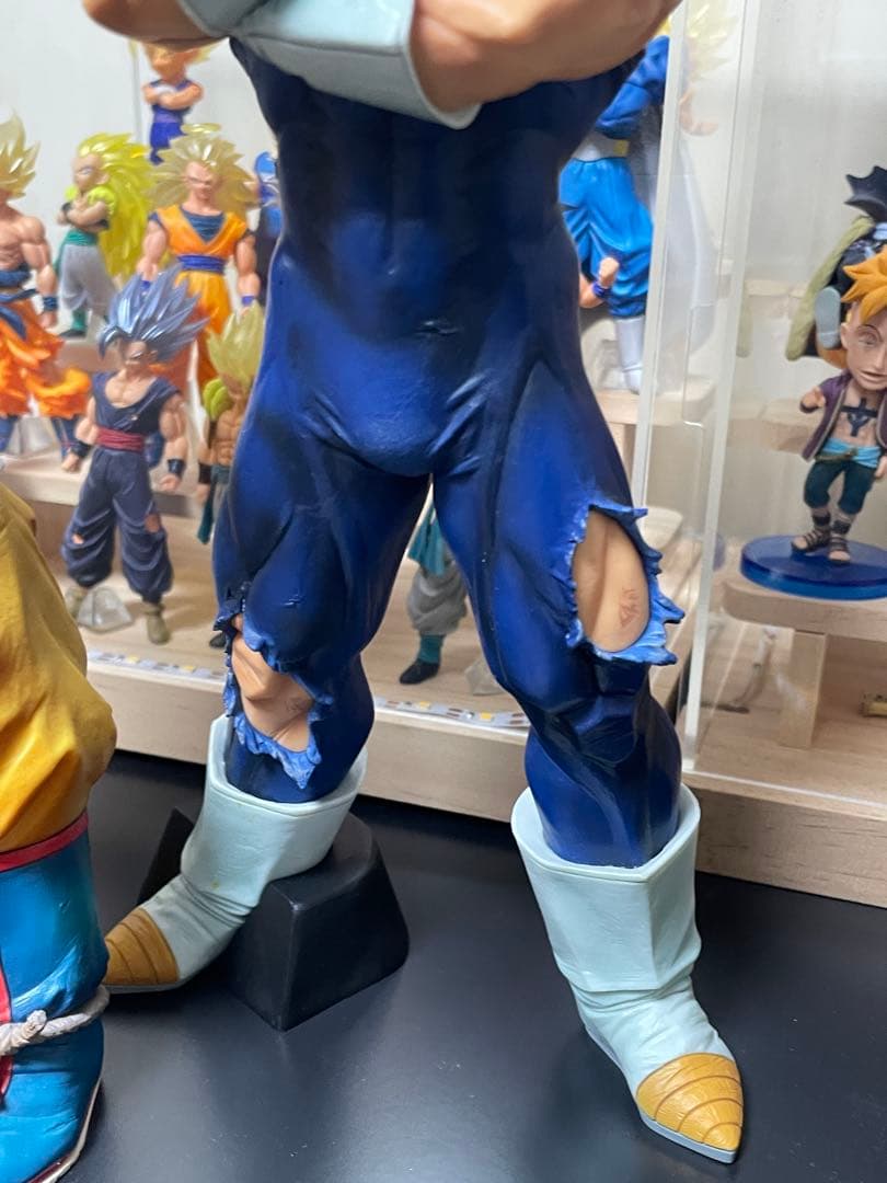 ドラゴンボール　グランディスタ　孫悟空　ベジータ　フィギュア　黒髪