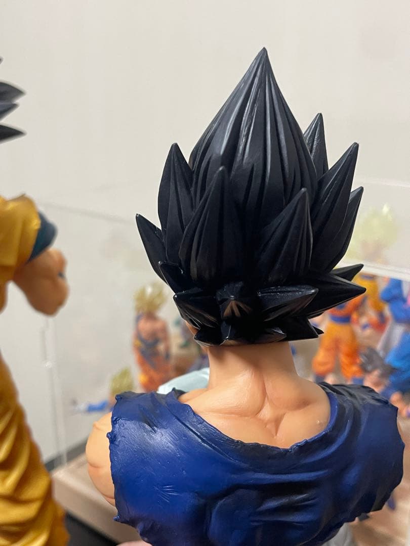 ドラゴンボール　グランディスタ　孫悟空　ベジータ　フィギュア　黒髪