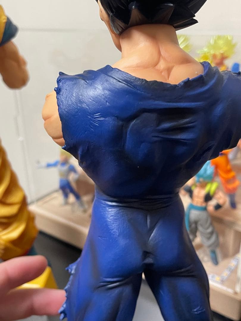 ドラゴンボール　グランディスタ　孫悟空　ベジータ　フィギュア　黒髪