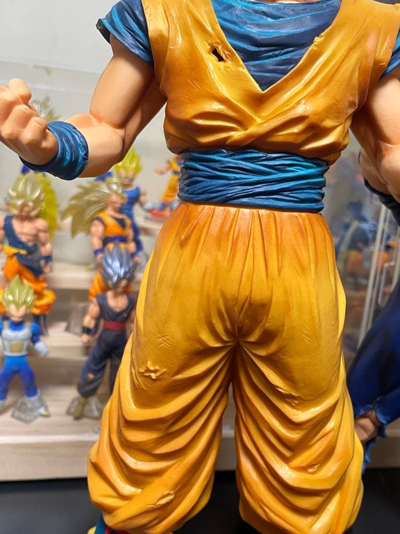 ドラゴンボール　グランディスタ　孫悟空　ベジータ　フィギュア　黒髪