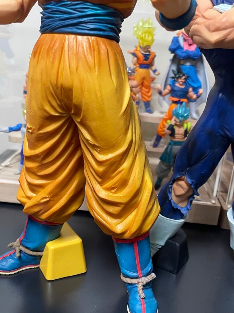 ドラゴンボール　グランディスタ　孫悟空　ベジータ　フィギュア　黒髪