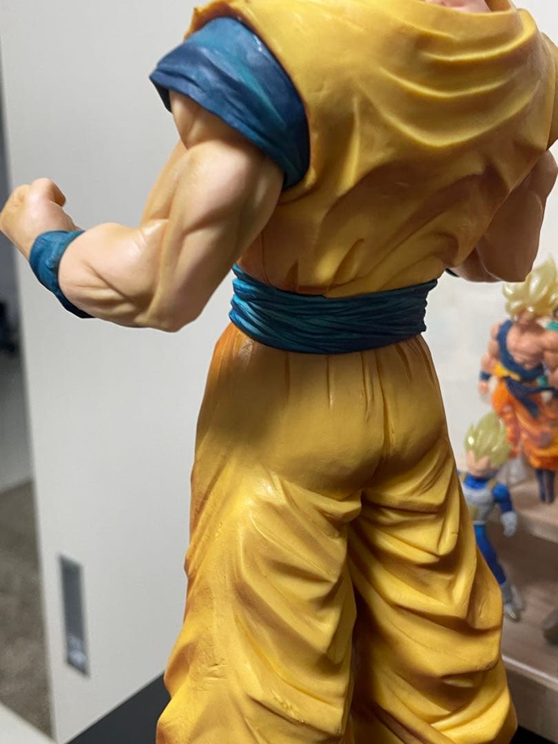 ドラゴンボール　グランディスタ　孫悟空　ベジータ　フィギュア　黒髪