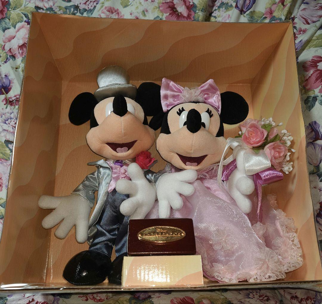 ディズニー　アンバサダー　ホテル　ミッキー　ミニー　ウエディング　ぬいぐるみ