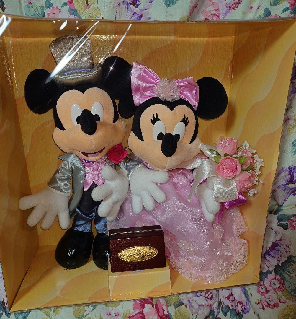 ディズニー　アンバサダー　ホテル　ミッキー　ミニー　ウエディング　ぬいぐるみ