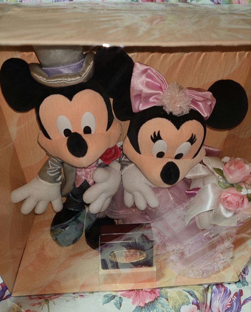 ディズニー　アンバサダー　ホテル　ミッキー　ミニー　ウエディング　ぬいぐるみ