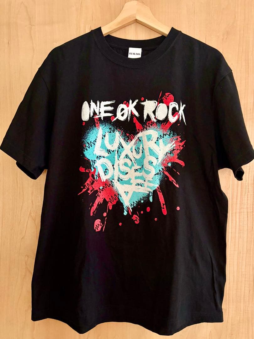 ONE OK ROCK LUXURY DISEASE ハート Tシャツ L