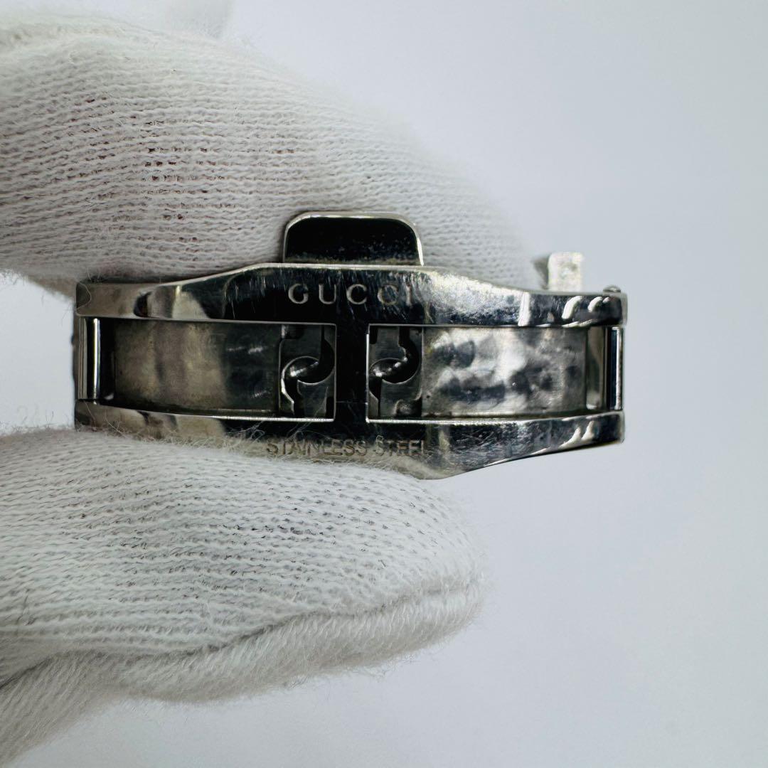 ✨GUCCI✨グッチ✨クォーツ✨デイト✨シルバー文字盤✨101J✨腕時計✨