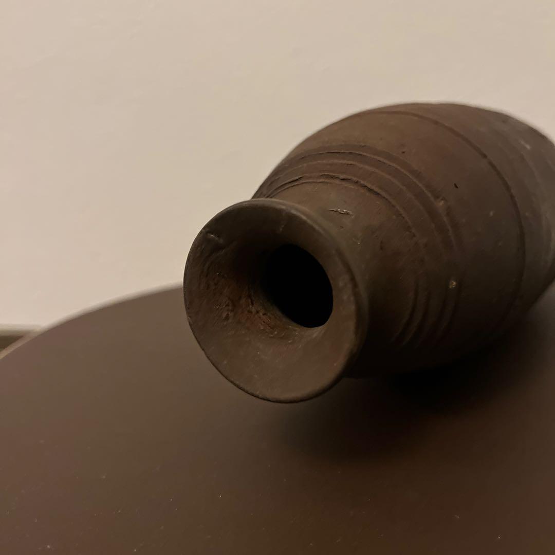 鬼の腕 焼酎徳利 / 徳利 焼締 古陶 陶芸 陶器 民藝 琉球 無名工 花瓶 壺