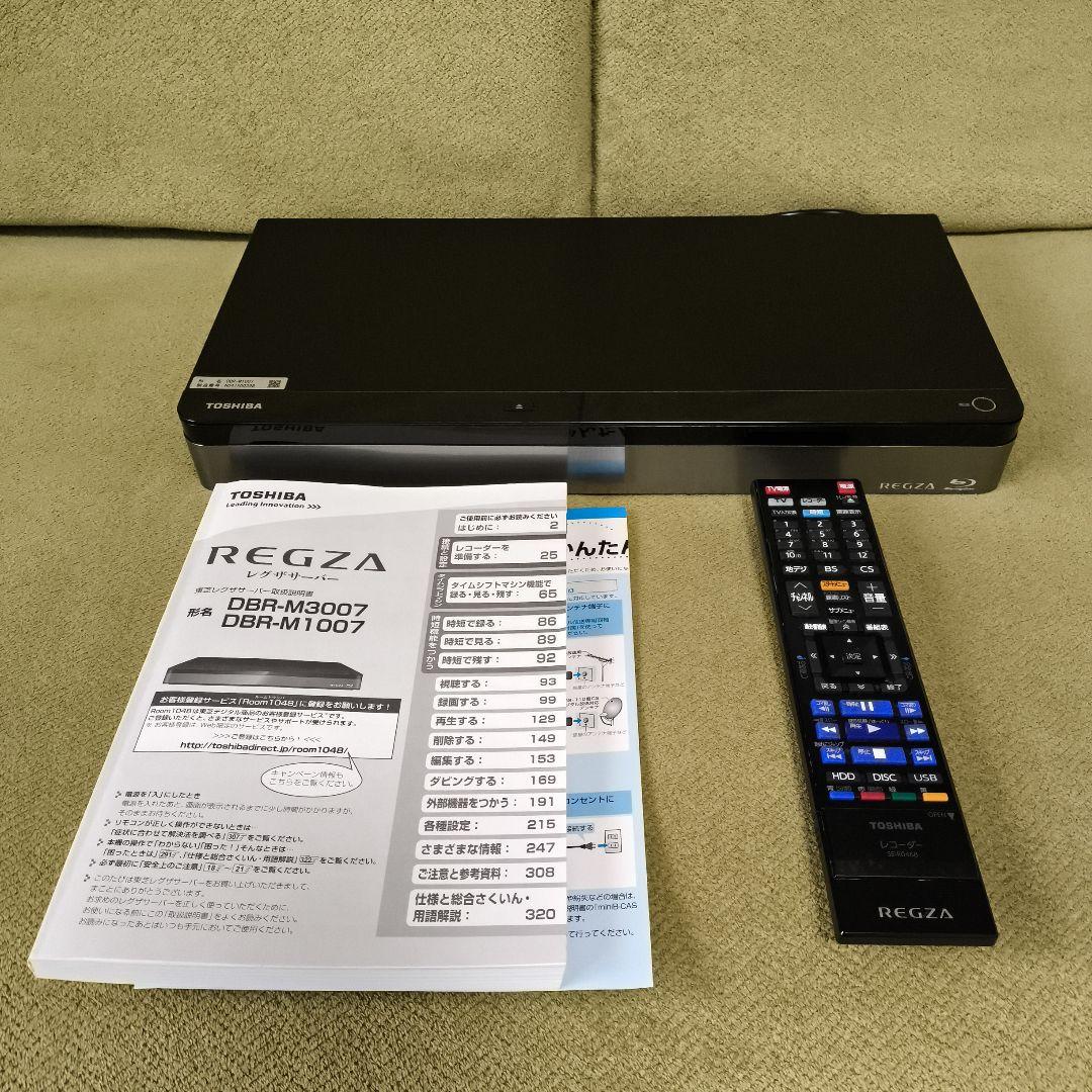 TOSHIBA レグザサーバー DBR-M1007