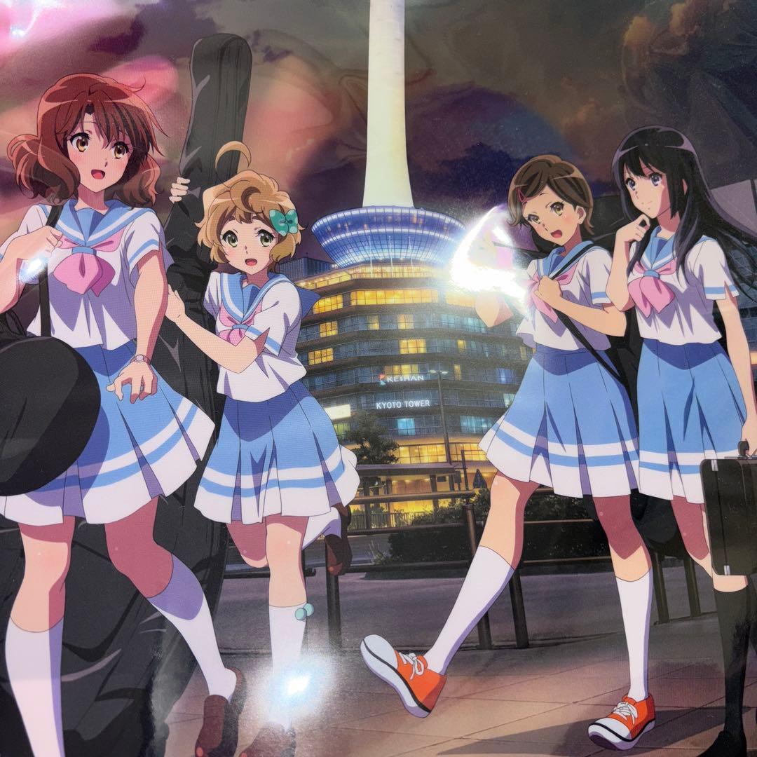 響け！ユーフォニアム クリアファイル5枚セット 2枚コースター