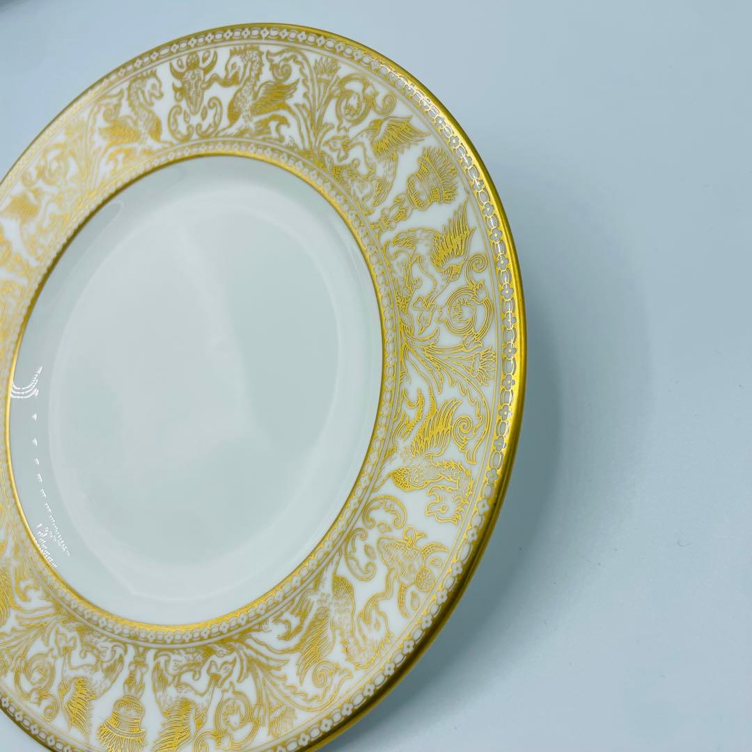 ウェッジウッド フロレンティーン　ゴールド　20.5cm プレート