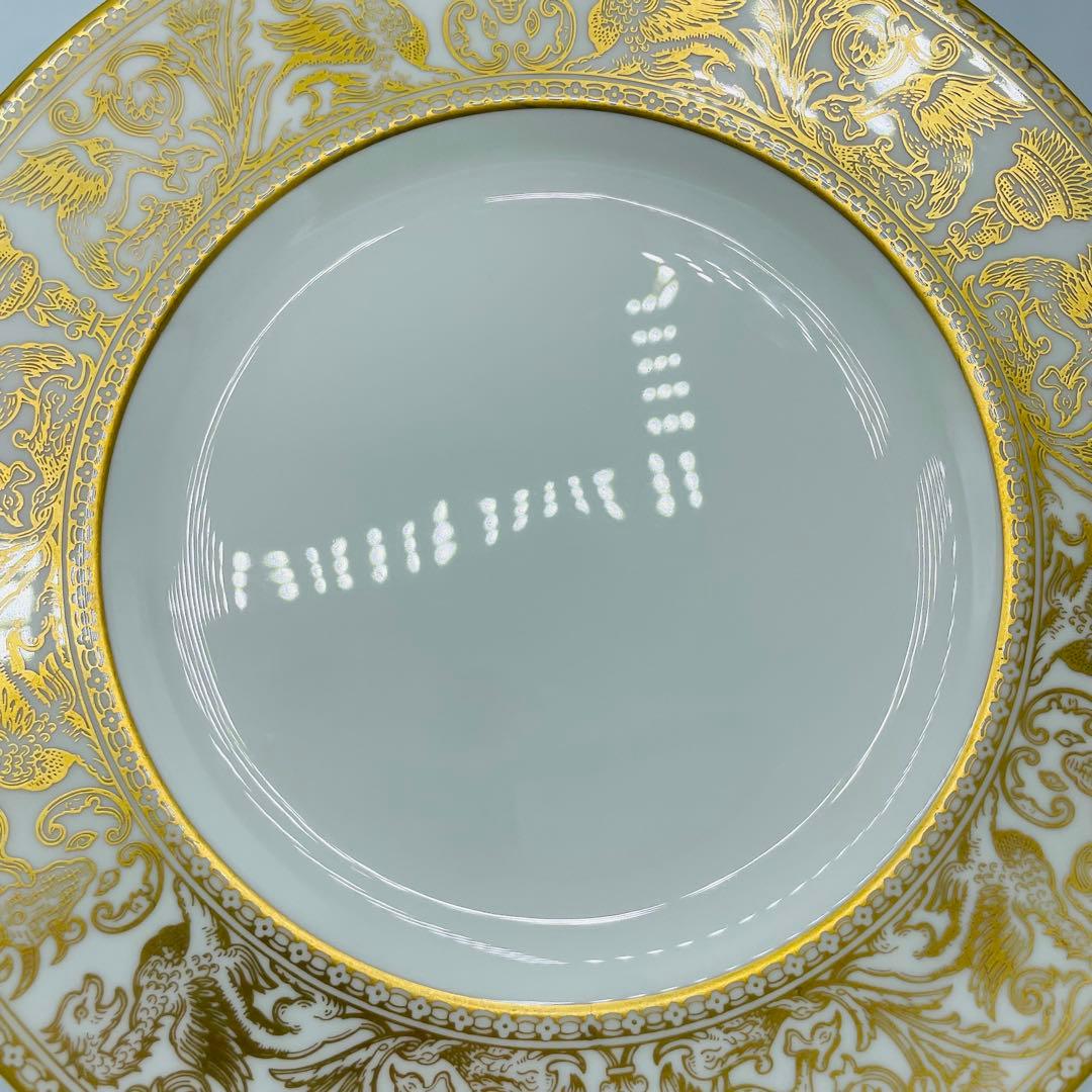 ウェッジウッド フロレンティーン　ゴールド　20.5cm プレート