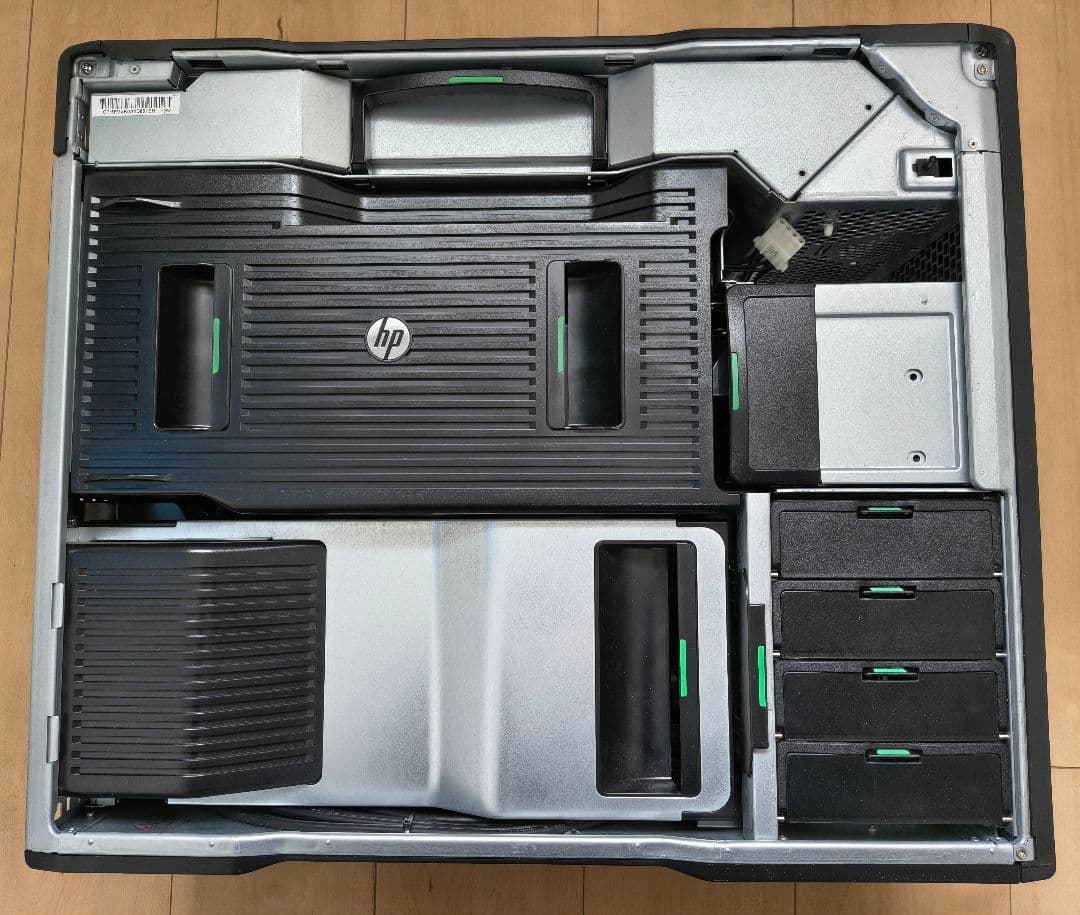 HP z840 メモリ 128GB nvmeSSD 1TB　XeonE5