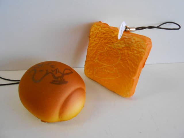 ★Kwj12GZ スヌーピー ふわふわ パン ストラップ3 全5種