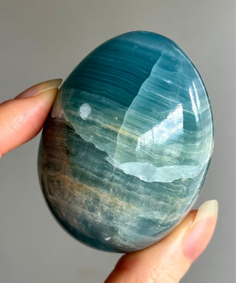 レア　高品質　ブルーオニキス　大きめ卵　egg レムリアンアクアティンカルサイト
