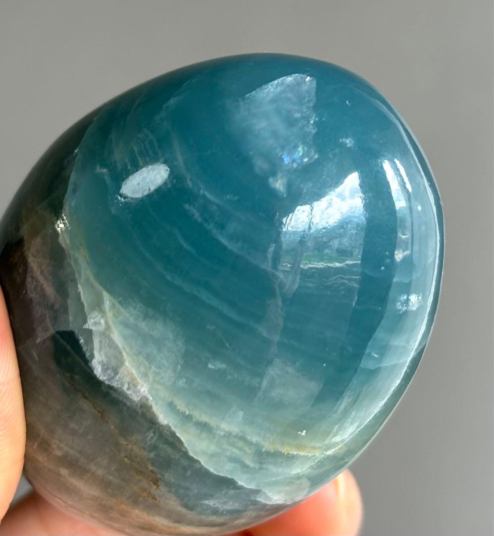 レア　高品質　ブルーオニキス　大きめ卵　egg レムリアンアクアティンカルサイト
