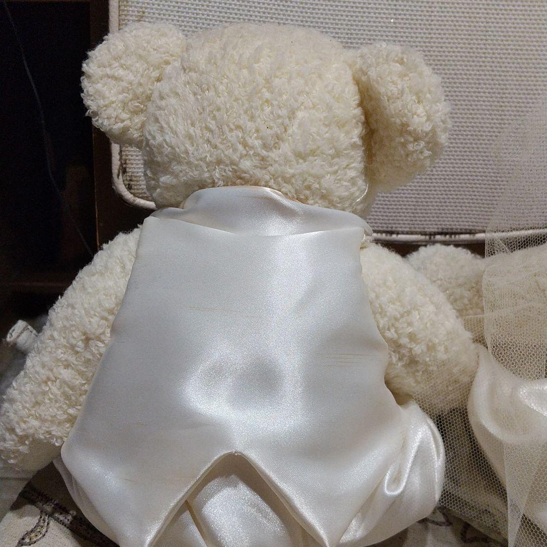 新品未使用のウェディングベア