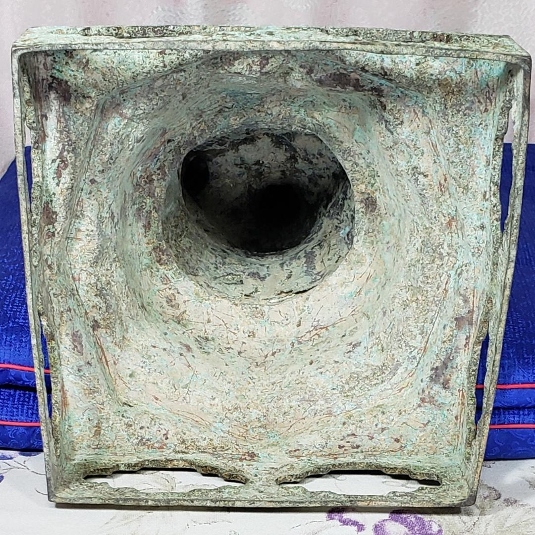 ◆百済仏『方形台座金銅半跏思惟像』仏像◆検）天平仏 飛鳥仏 高麗仏 新羅仏 空海