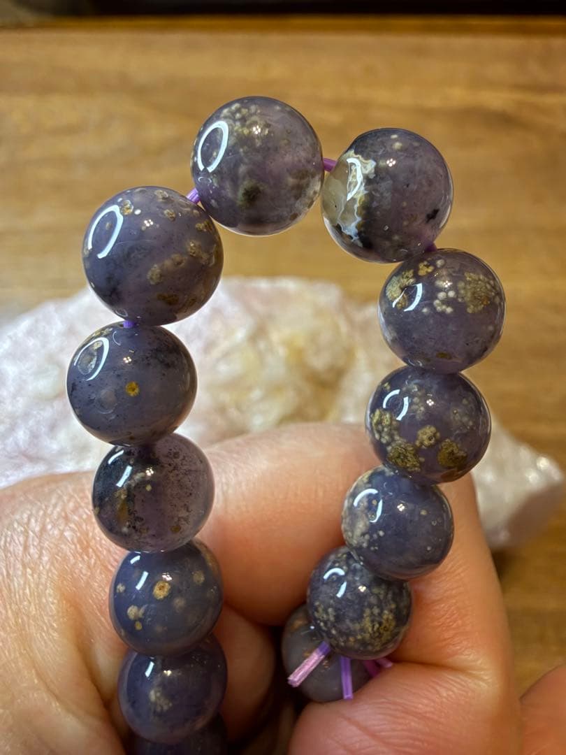 天然石✧希少✧星空瑪瑙(星屑瑪瑙) 週末セール❣️8680→8260