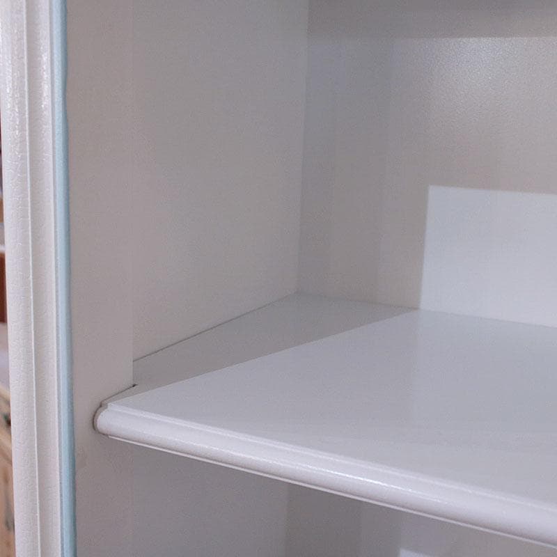 ロココ ブックシェルフ 本棚 引出し付 白家具 姫系インテリア 630-323