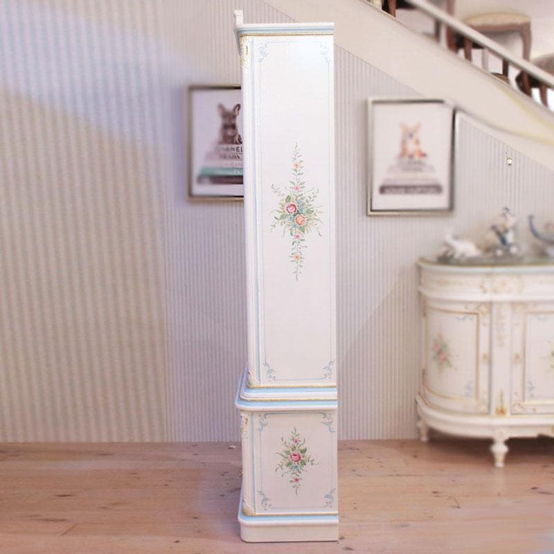 ロココ ブックシェルフ 本棚 引出し付 白家具 姫系インテリア 630-323