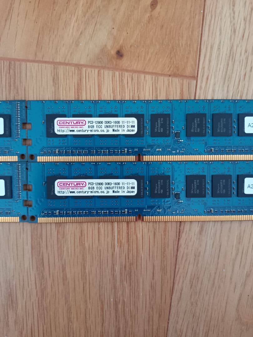 Intel S2600CP + CPU + メモリ