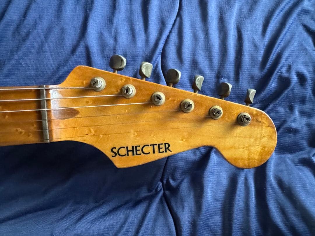 SCHECTER コンポーネントギター　ストラトキャスター 80年代初期