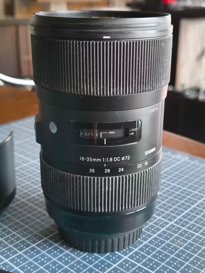 SIGMA A 18-35mm F1.8 DC キャノンEF