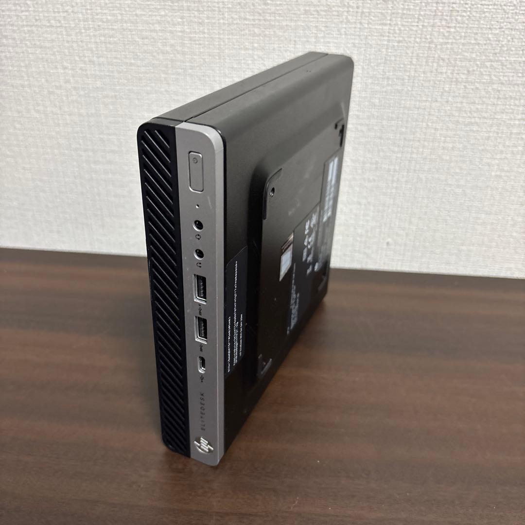 起動時間約10秒！HP製高性能ウルトラスリムデスクトップPC