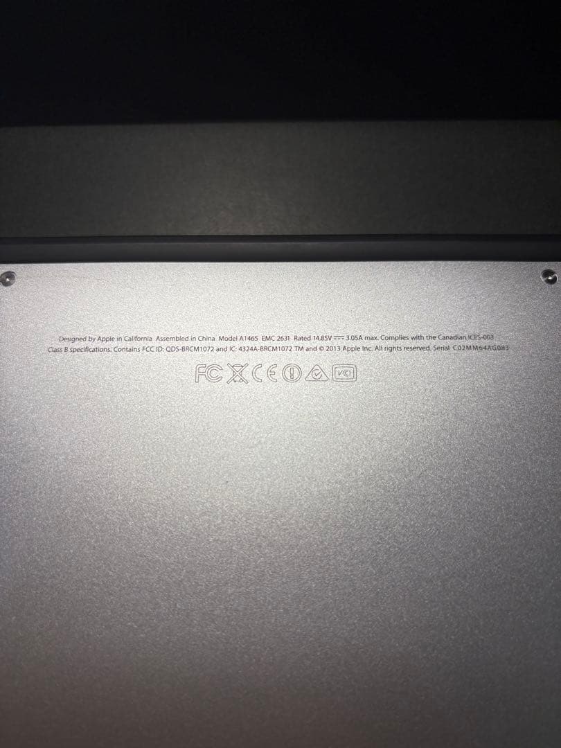 MacBook本体 Apple MacBook Air