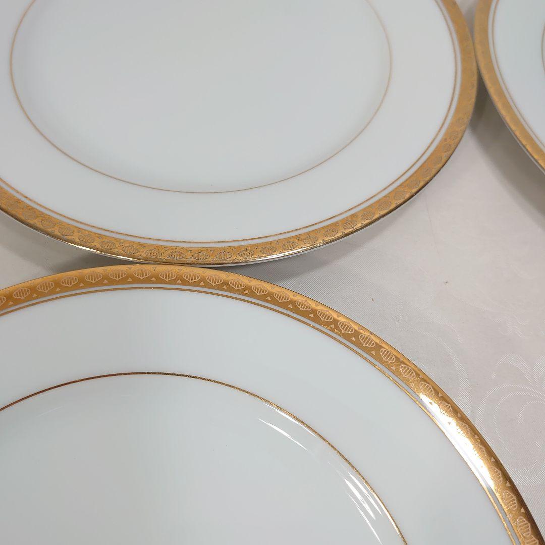 ノリタケ リッチモンド スープ皿＋21cmプレート 各6枚 金彩 旧刻印