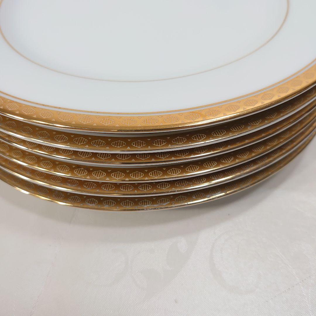ノリタケ リッチモンド スープ皿＋21cmプレート 各6枚 金彩 旧刻印