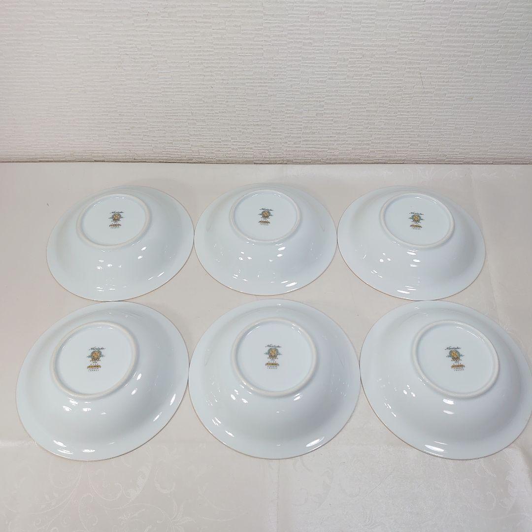 ノリタケ リッチモンド スープ皿＋21cmプレート 各6枚 金彩 旧刻印