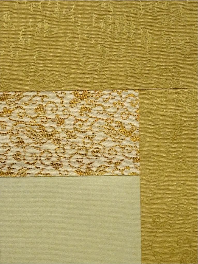 【真作】掛軸 大村古堂『春景山水図』絹本 肉筆 共箱付 掛け軸 g05143