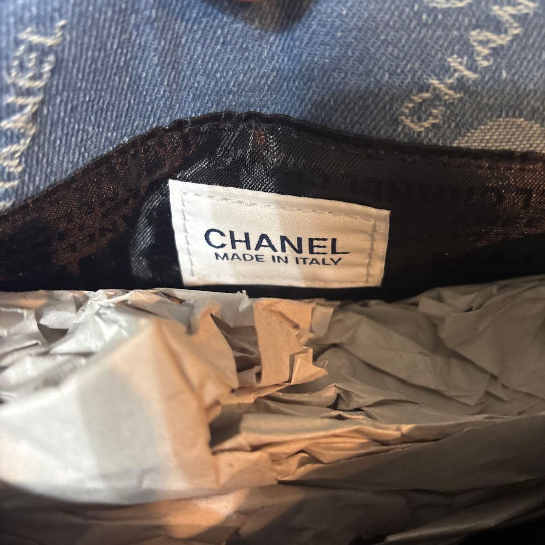 CHANEL ノベルティ デニム ショルダーバッグ