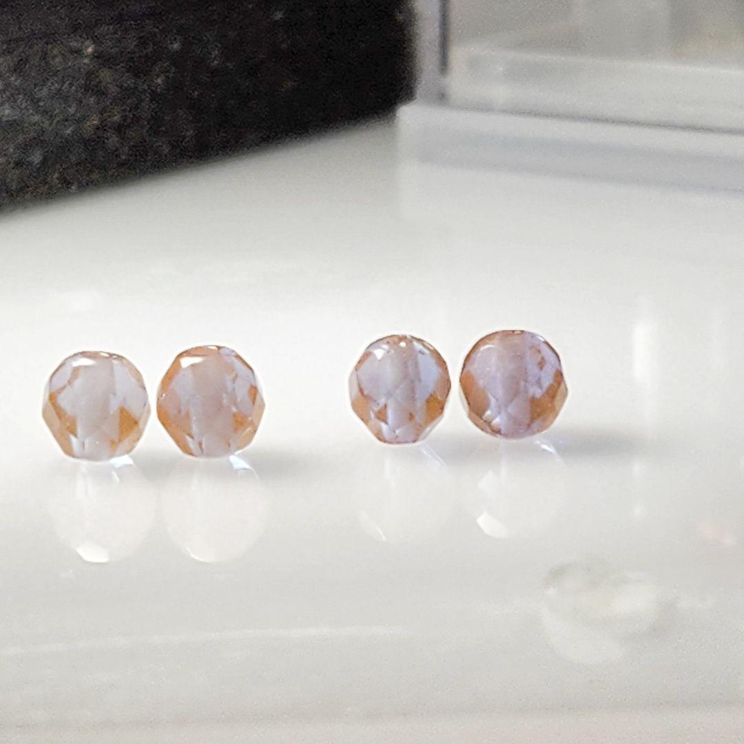 アンティークサフィレット　ビーズピアス