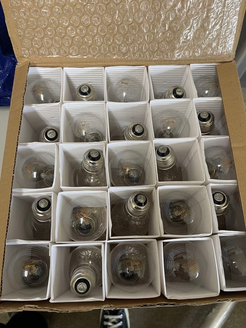 110V40W 白熱電球 25個入り