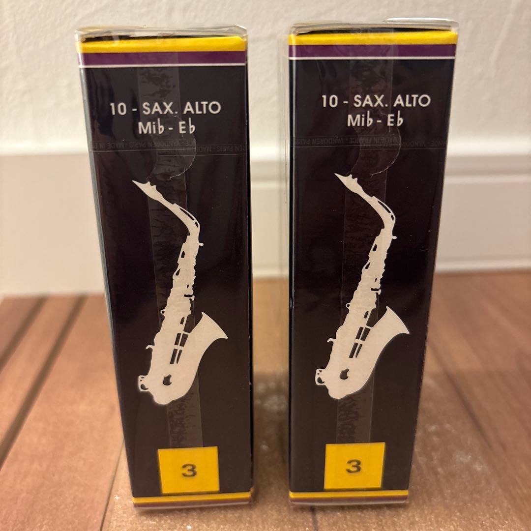 Vandoren アルトサックスリード 3 10枚入り