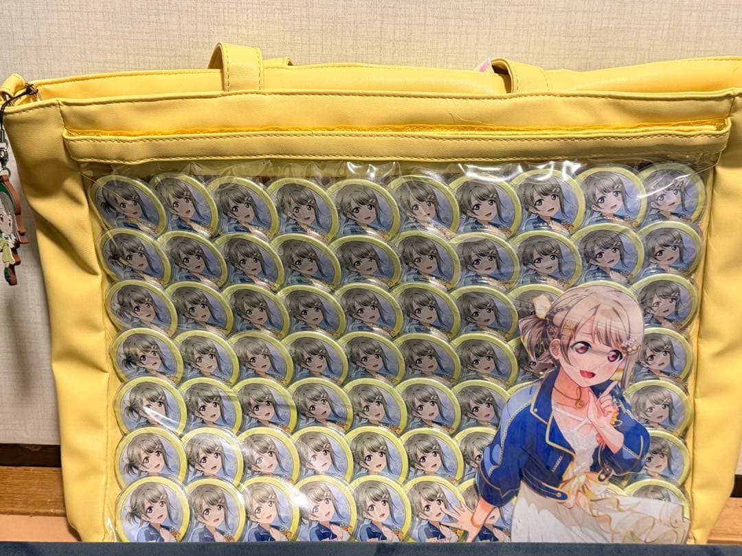 ラブライブ 虹ヶ咲学園 中須かすみ　a3痛バ　2th ライブ缶バッジ　70個