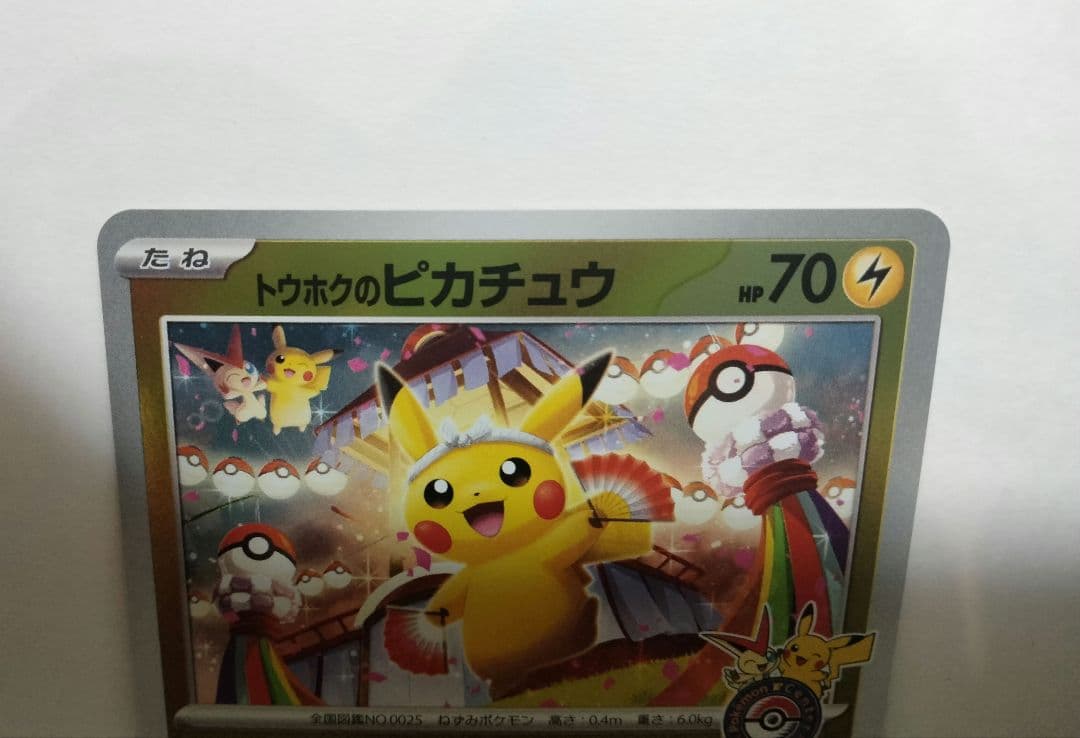 トウホクのピカチュウ　開封品　素体