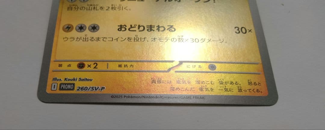 トウホクのピカチュウ　開封品　素体