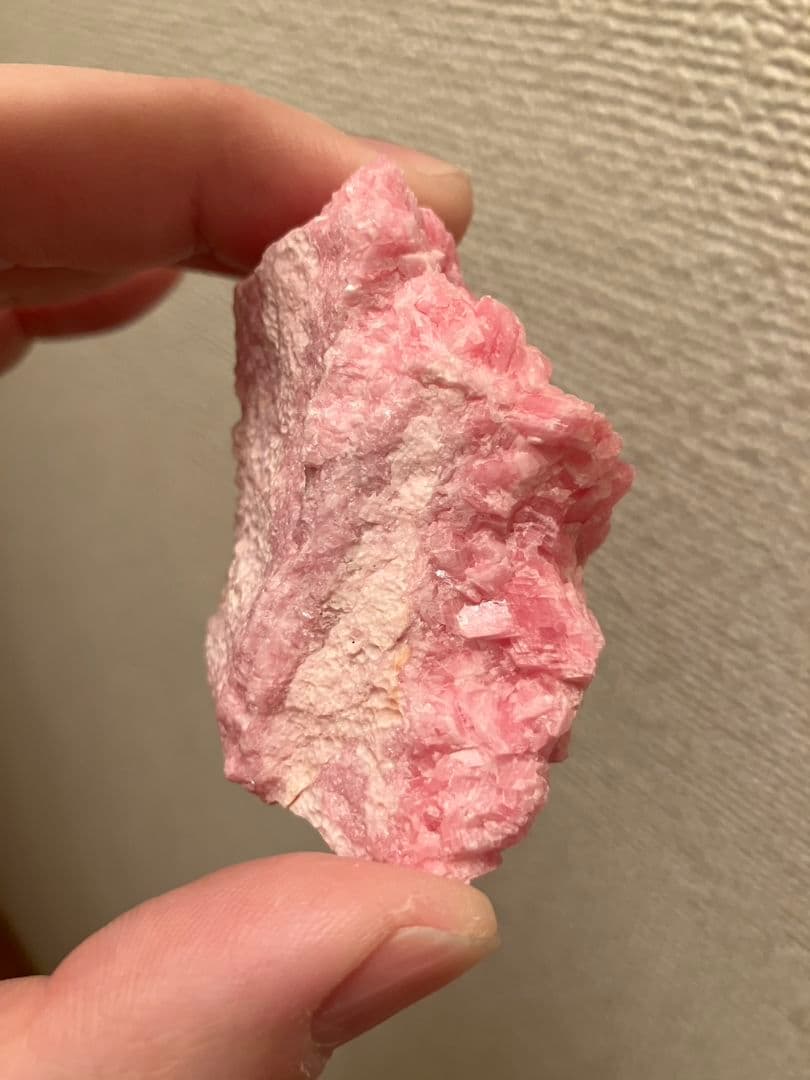 結晶の塊‼️北海道稲倉石鉱山産　ロードクロサイト原石