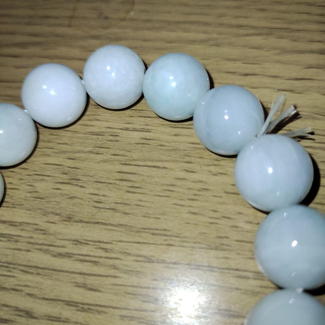 糸魚川翡翠ビーズブレスレット