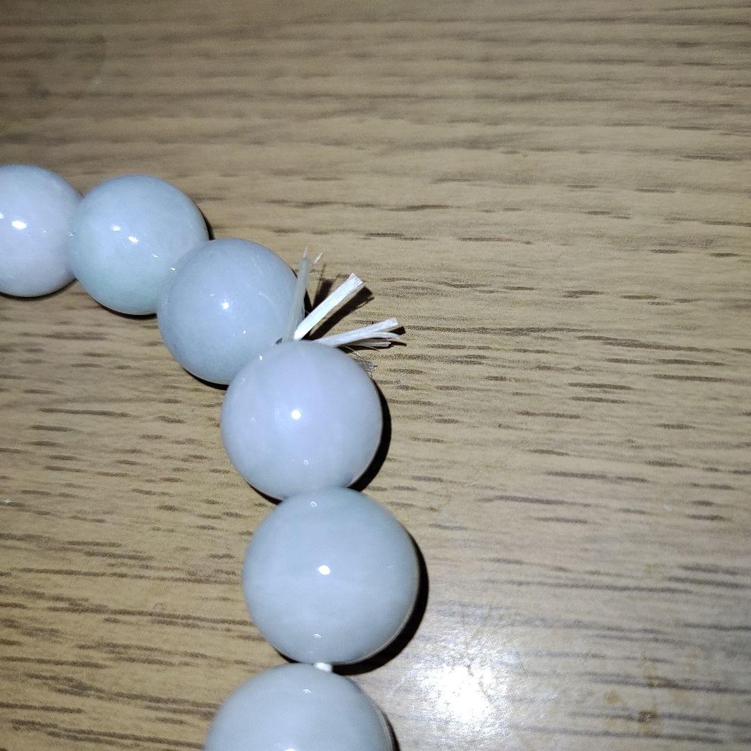 糸魚川翡翠ビーズブレスレット