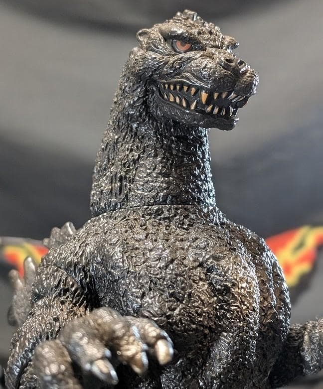 平成ゴジラＶＳシリーズ　モスラ・バトラ幼虫（バンダイ）ソフビ３体セット＋１