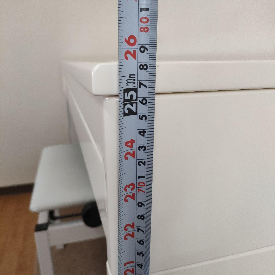 ローランド　DP-603-PW (白塗鏡面艶出し塗装仕上)　椅子 BNC05WH