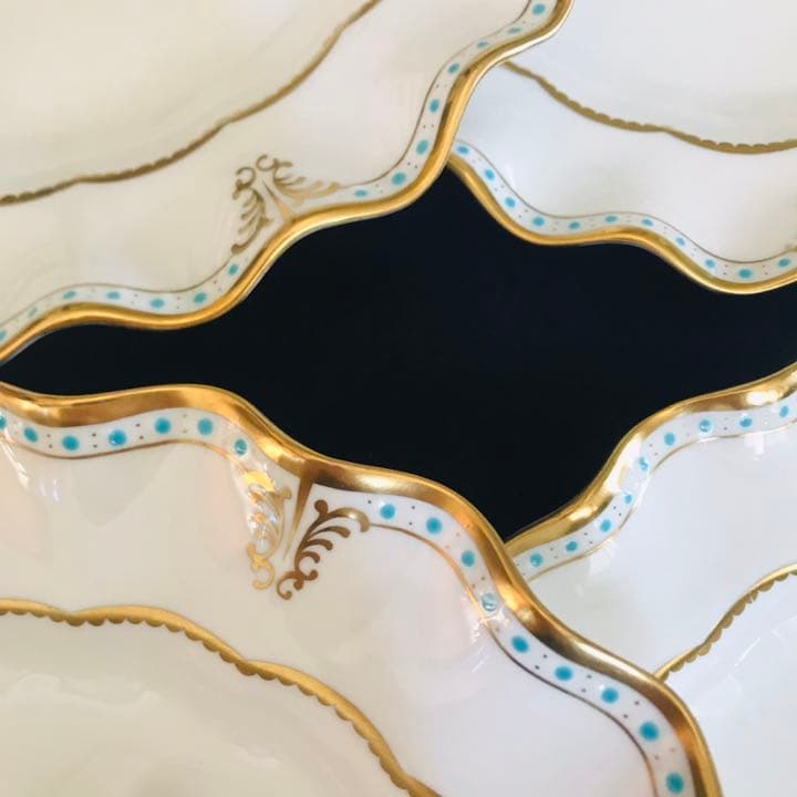 ロイヤルクラウンダービー　ロンバティ　ディナープレート　6枚セット